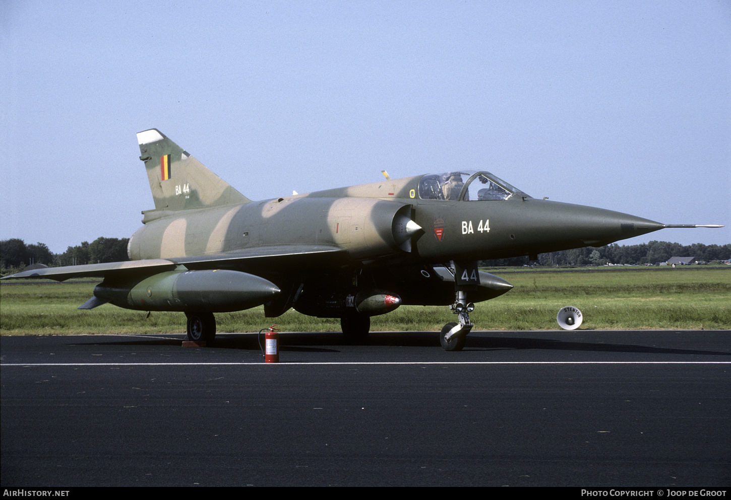Aircraft Photo of BA44 | Dassault Mirage 5BA | Belgium - Air Force | AirHistory.net #557024