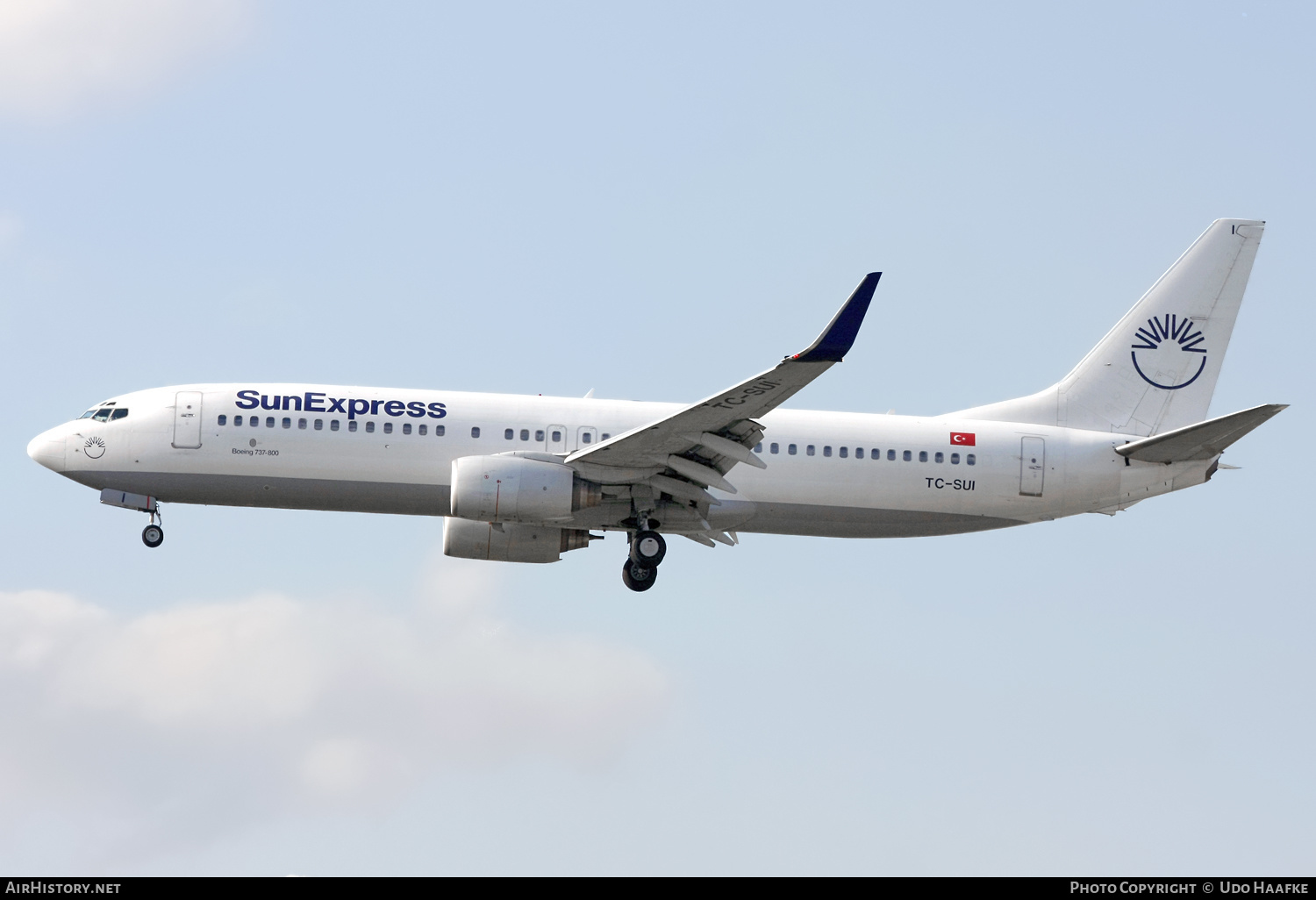 Aircraft Photo of TC-SUI | Boeing 737-8CX | SunExpress | AirHistory.net #557028