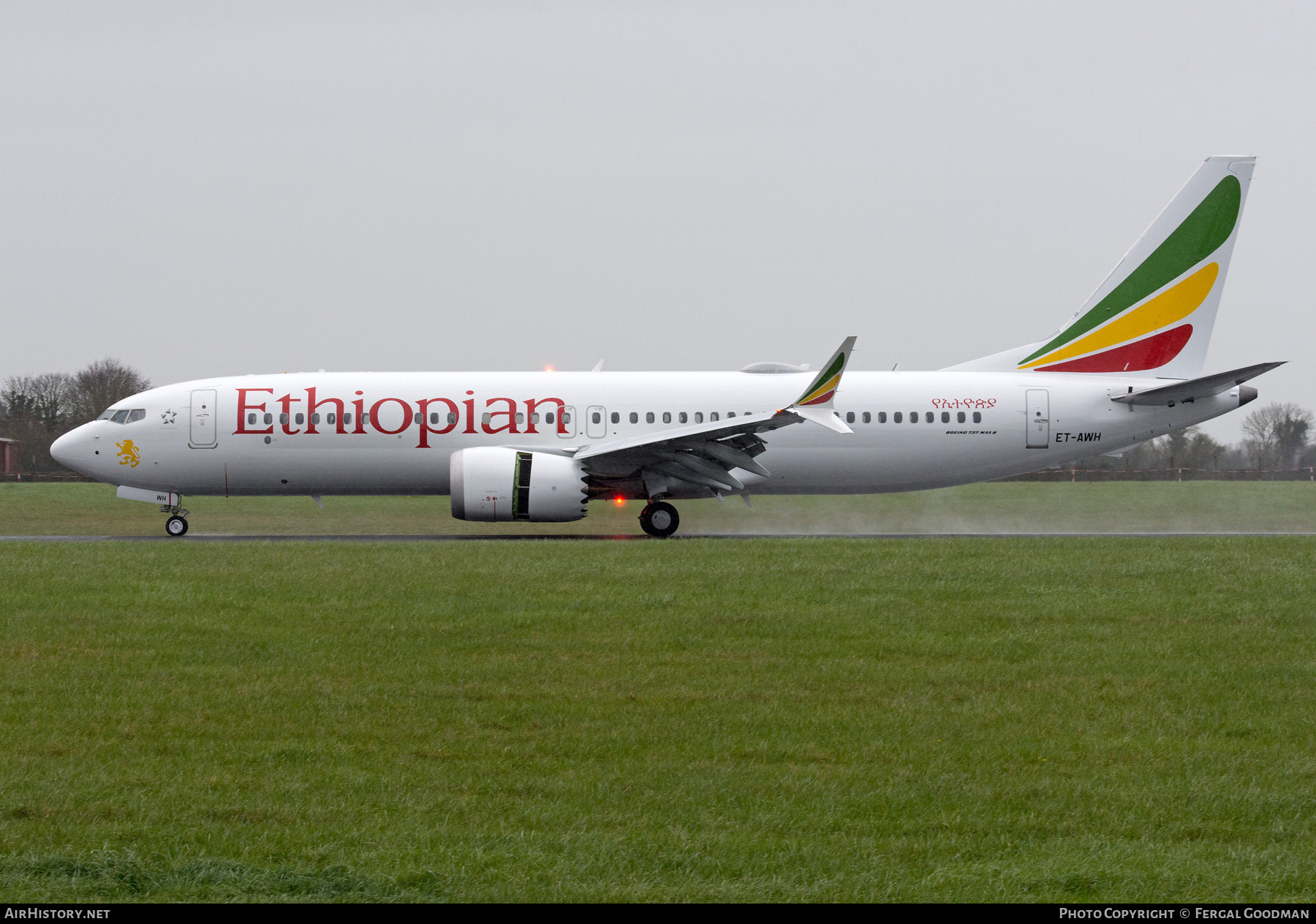 Aircraft Photo of ET-AWH | Boeing 737-8 Max 8 | Ethiopian Airlines | AirHistory.net #557034