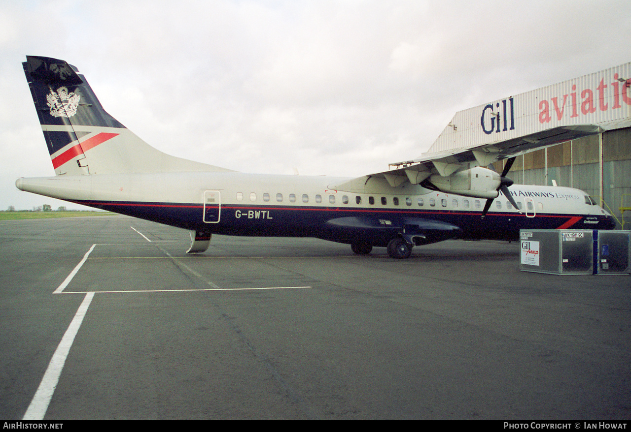 Aircraft Photo of G-BWTL | ATR ATR-72-202 | British Airways Express | AirHistory.net #557038