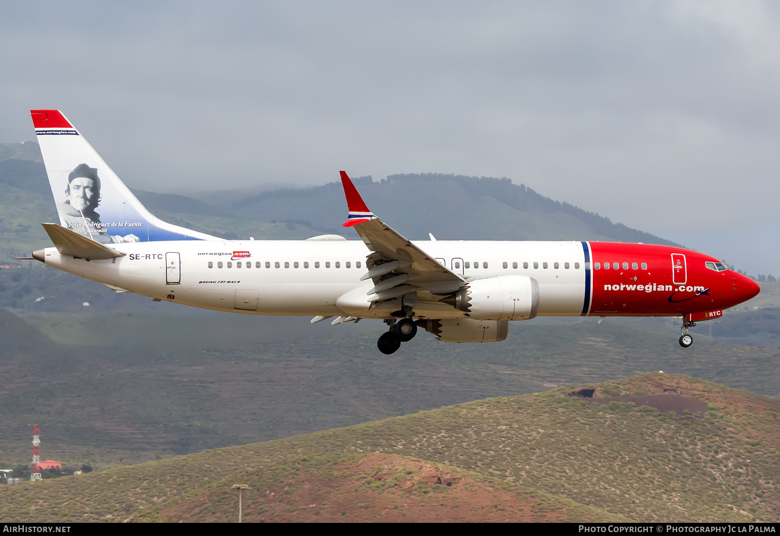 Aircraft Photo of SE-RTC | Boeing 737-8 Max 8 | Norwegian | AirHistory.net #557041