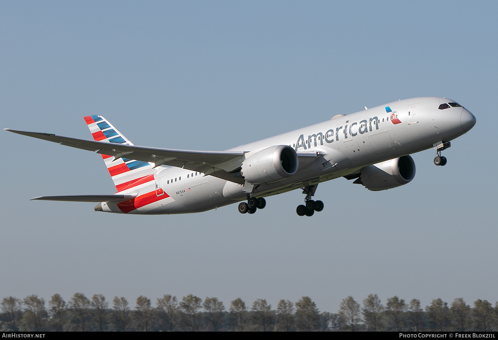 Aircraft Photo of N815AA | Boeing 787-8 Dreamliner | American Airlines | AirHistory.net #557066