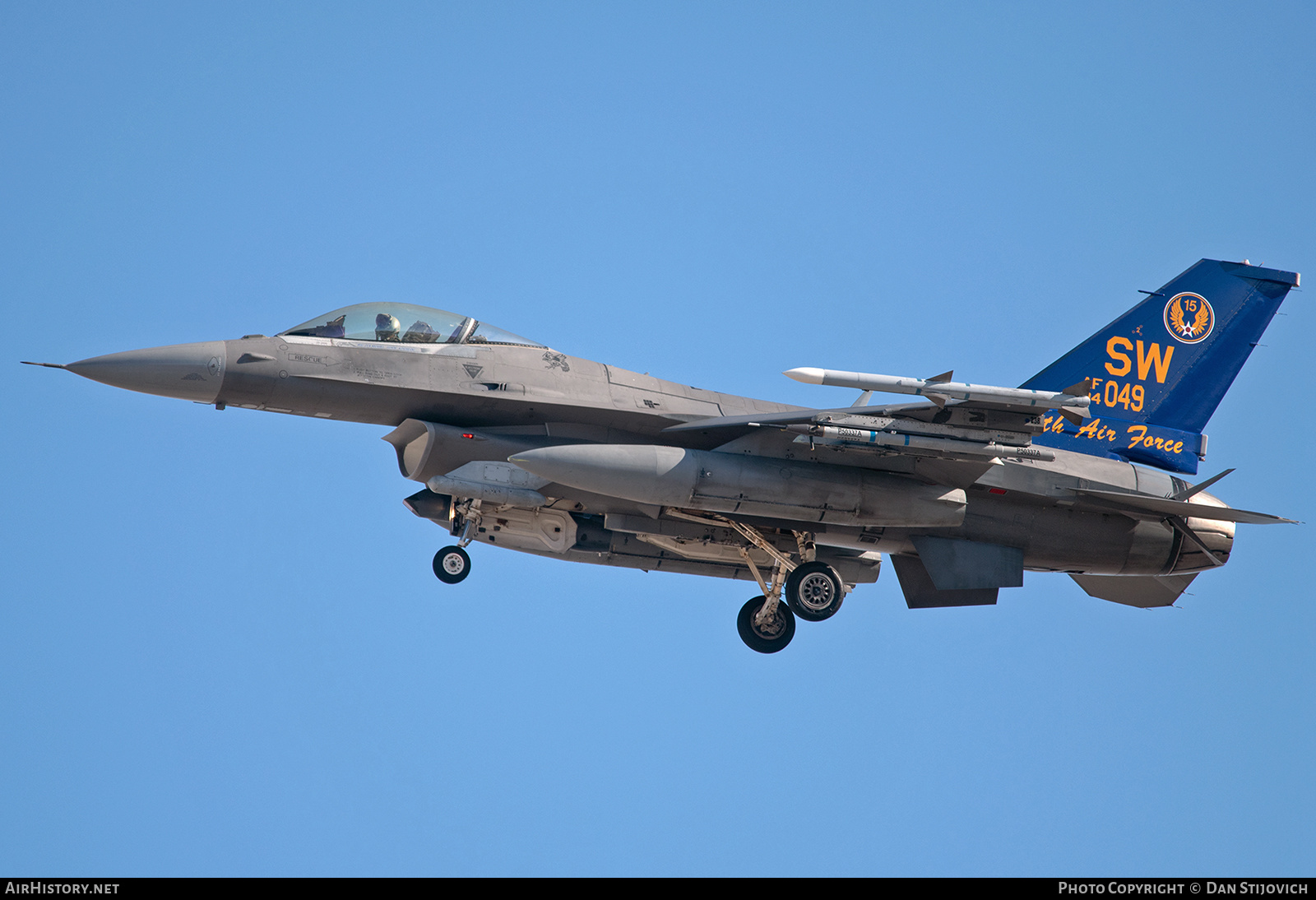 Aircraft Photo of 94-0049 / AF94-049 | Lockheed Martin F-16CJ Fighting Falcon | USA - Air Force | AirHistory.net #557104