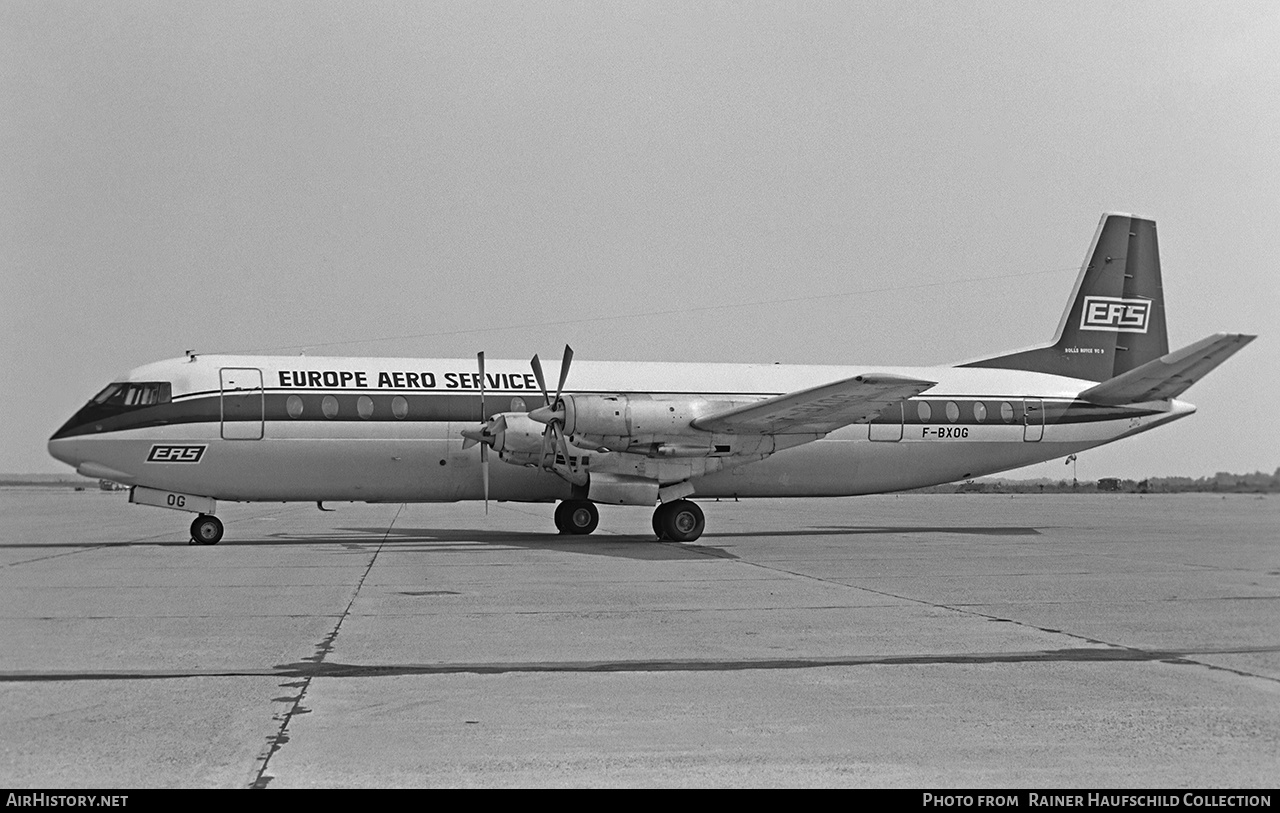 Aircraft Photo of F-BXOG | Vickers 952 Vanguard | EAS - Europe Aero Service | AirHistory.net #557105