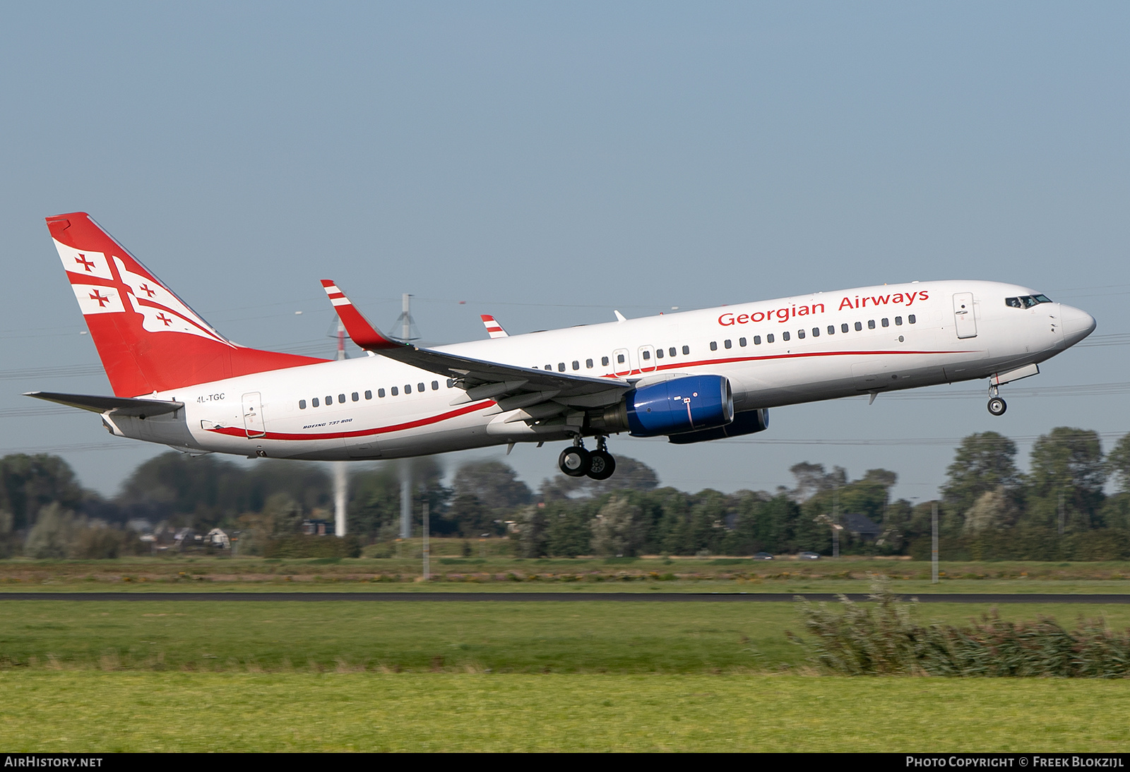 Aircraft Photo of 4L-TGC | Boeing 737-8FH | Georgian Airways | AirHistory.net #557119