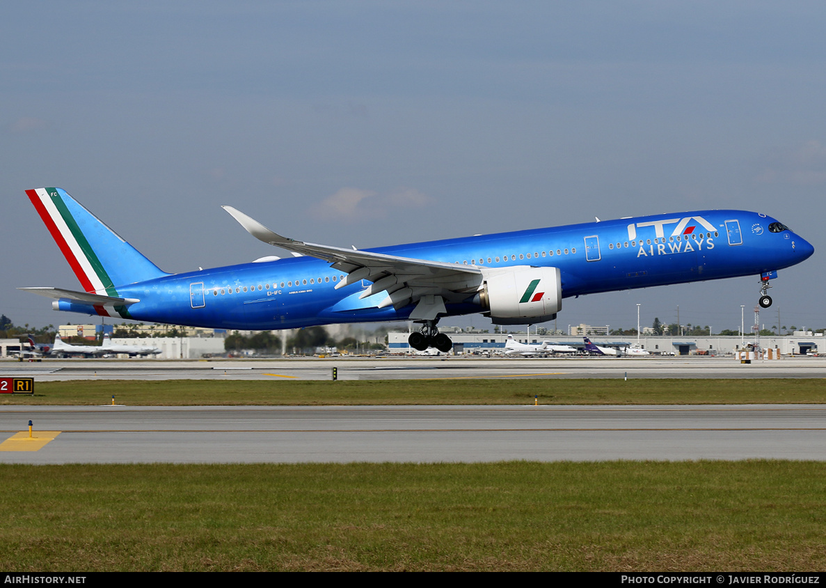 Aircraft Photo of EI-IFC | Airbus A350-941 | ITA Airways | AirHistory.net #557132