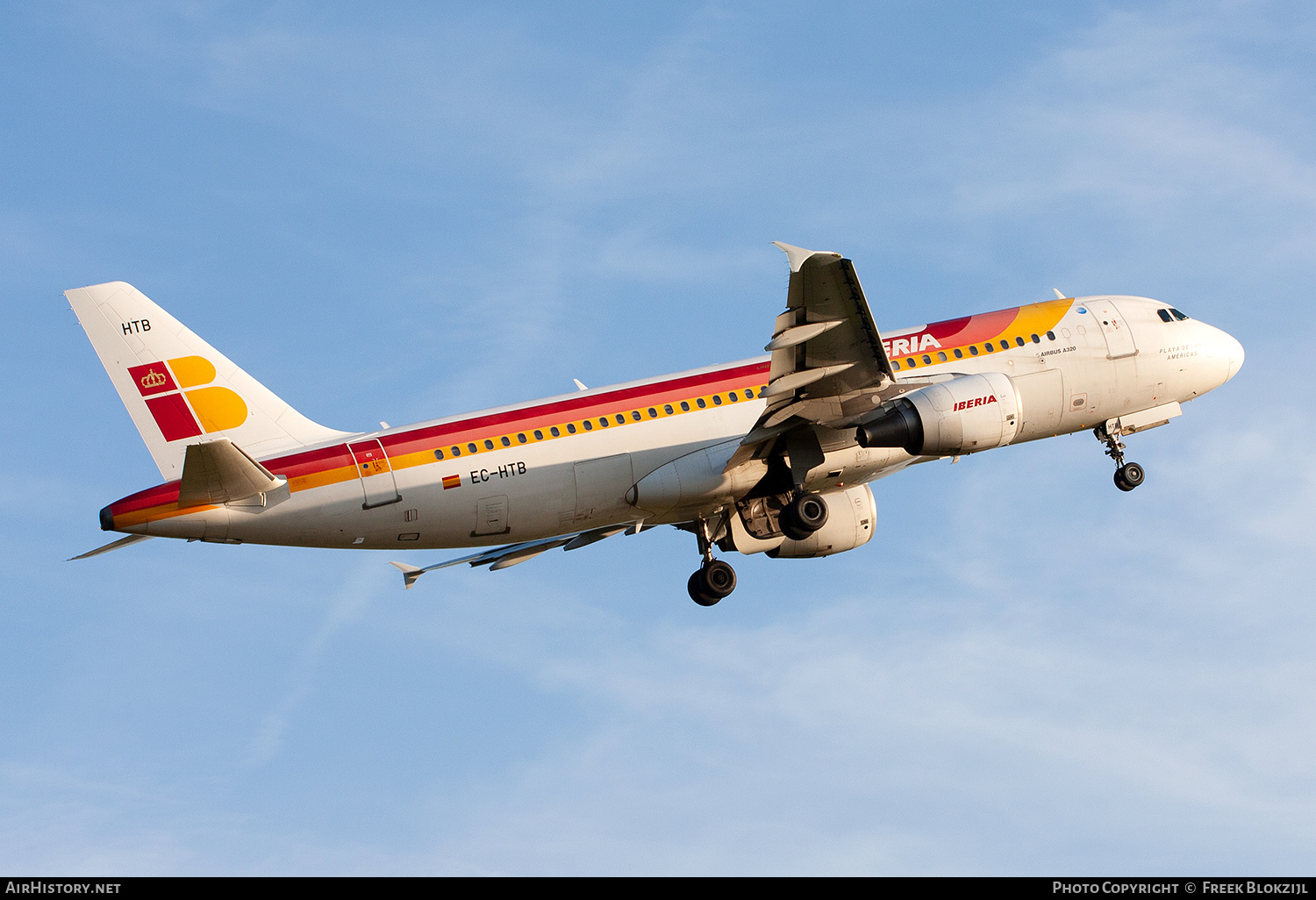 Aircraft Photo of EC-HTB | Airbus A320-214 | Iberia | AirHistory.net #557139