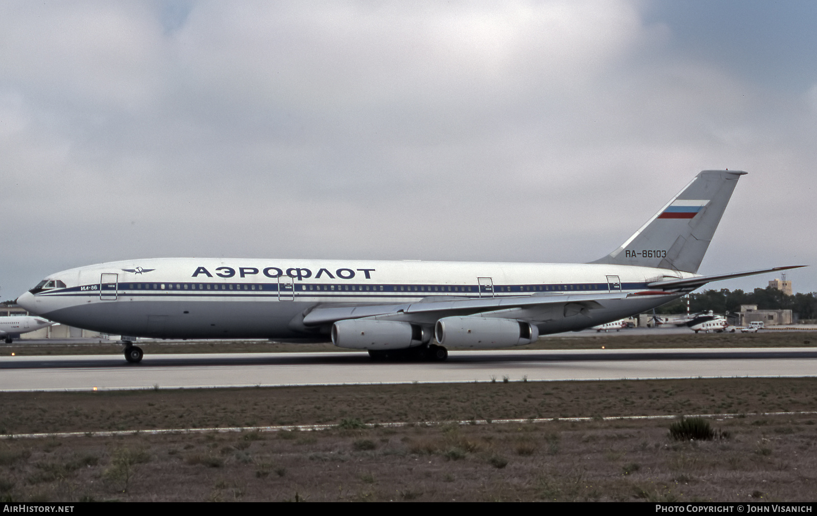 Aircraft Photo of RA-86103 | Ilyushin Il-86 | Aeroflot | AirHistory.net #557148