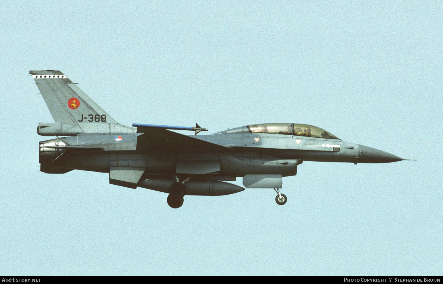 Aircraft Photo of J-368 | General Dynamics F-16B Fighting Falcon | Netherlands - Air Force | AirHistory.net #557167