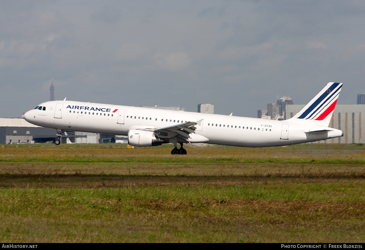 Aircraft Photo of F-GTAX | Airbus A321-211 | Air France | AirHistory.net #557179