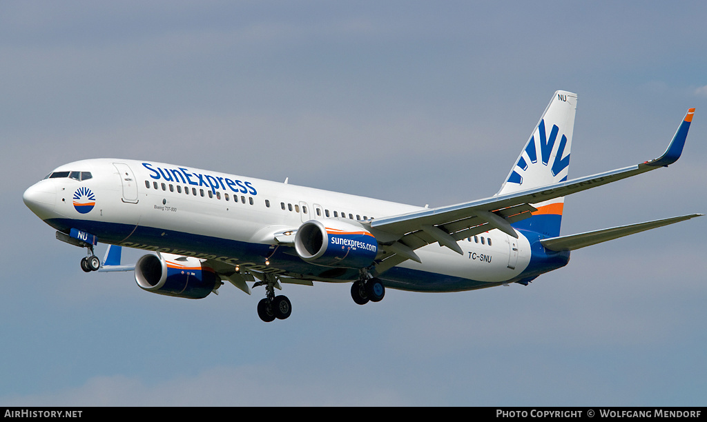 Aircraft Photo of TC-SNU | Boeing 737-8HC | SunExpress | AirHistory.net #557187