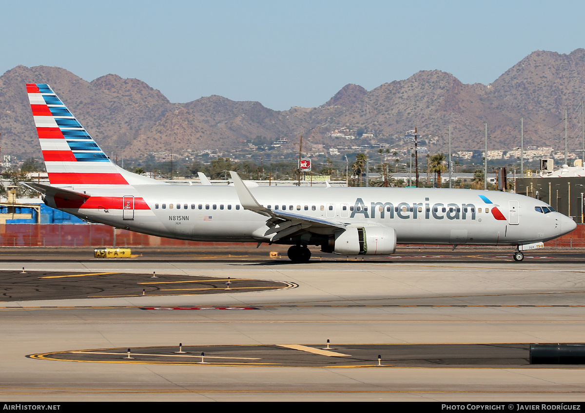 Aircraft Photo of N815NN | Boeing 737-823 | American Airlines | AirHistory.net #557188