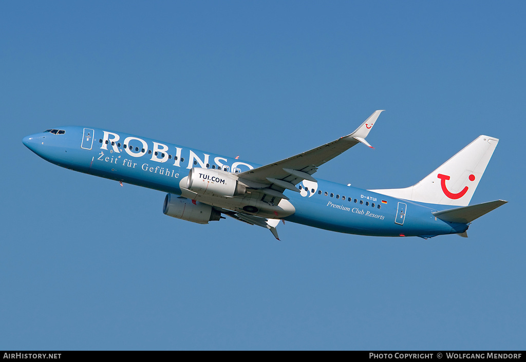 Aircraft Photo of D-ATUI | Boeing 737-8K5 | TUI | AirHistory.net #557196