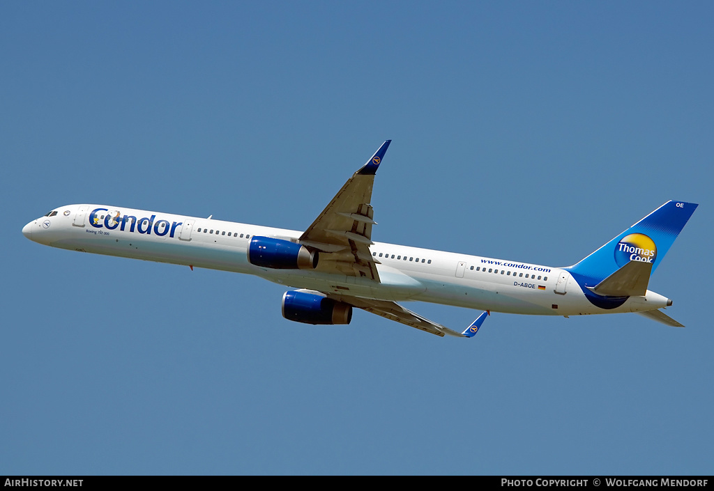 Aircraft Photo of D-ABOE | Boeing 757-330 | Condor Flugdienst | AirHistory.net #557204