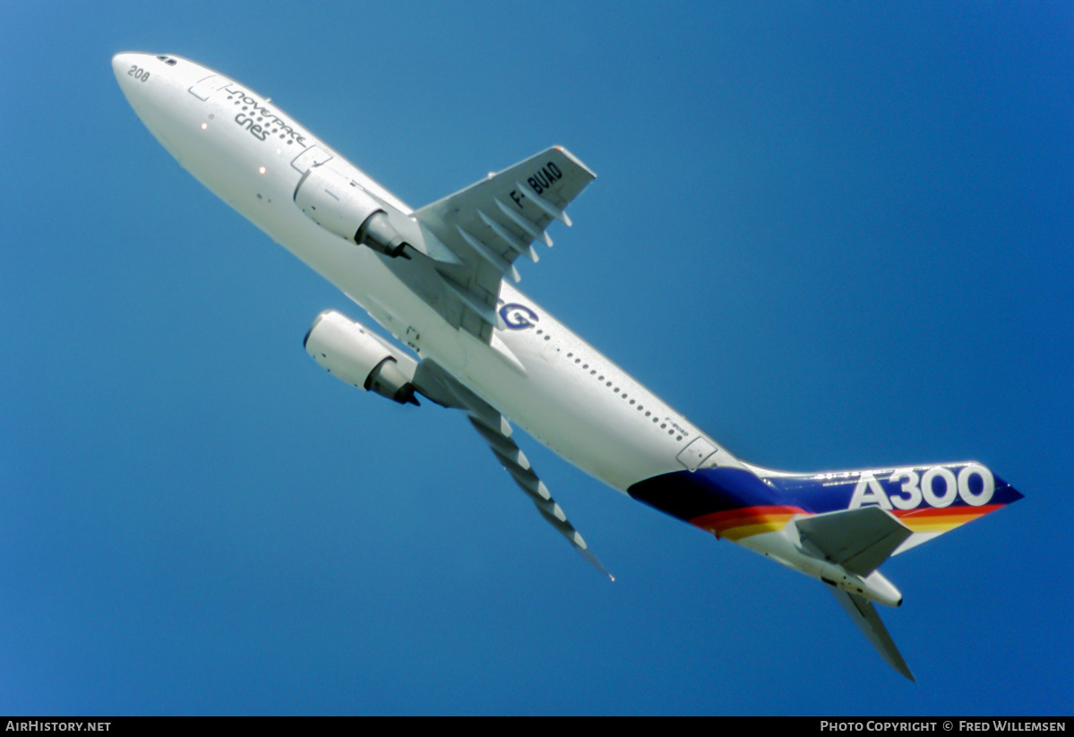 Aircraft Photo of F-BUAD | Airbus A300B2-1C | Novespace | AirHistory.net #557209