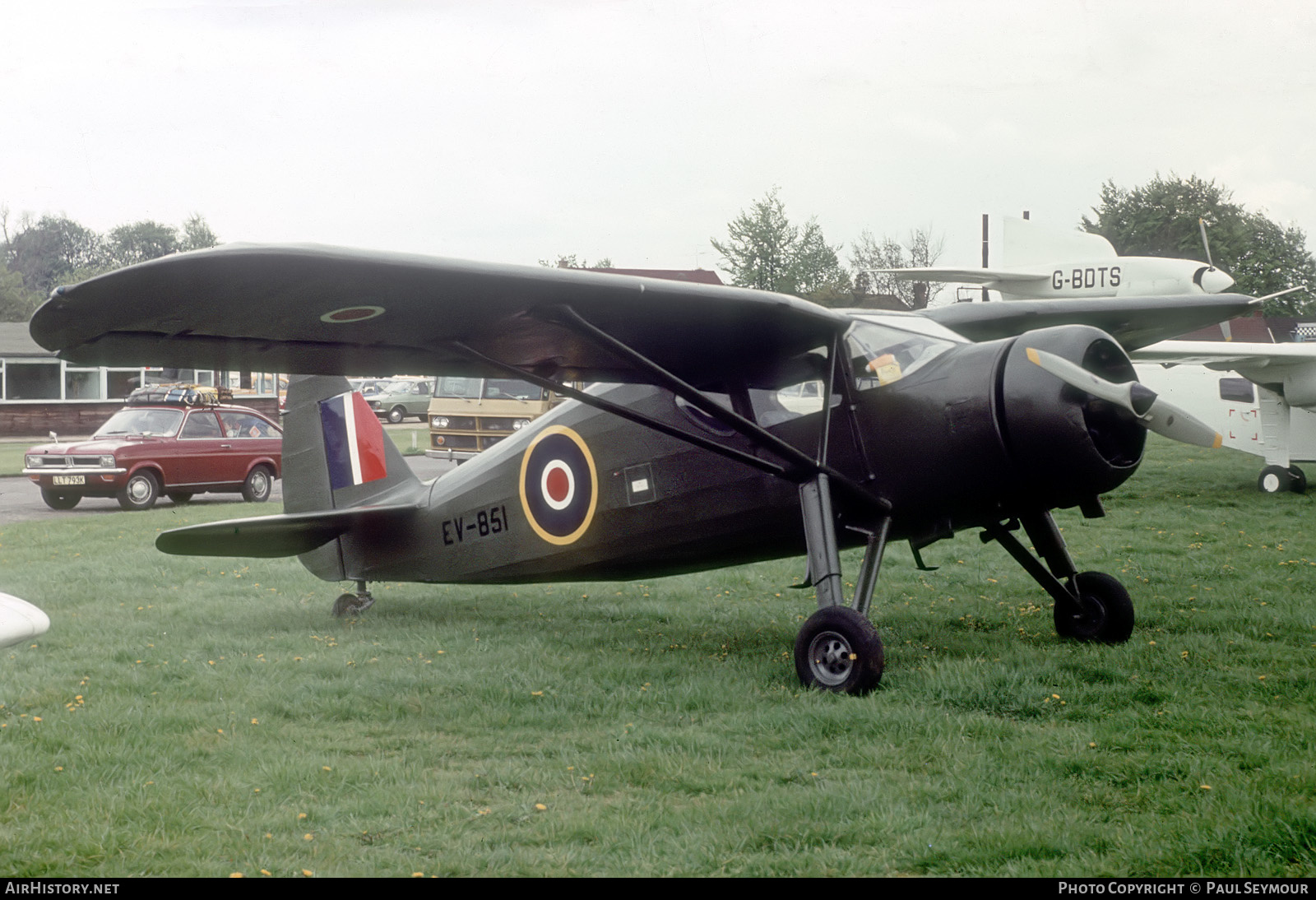 Aircraft Photo of G-AJPI / EV-851 | Fairchild 24W-41A | UK - Air Force | AirHistory.net #557213