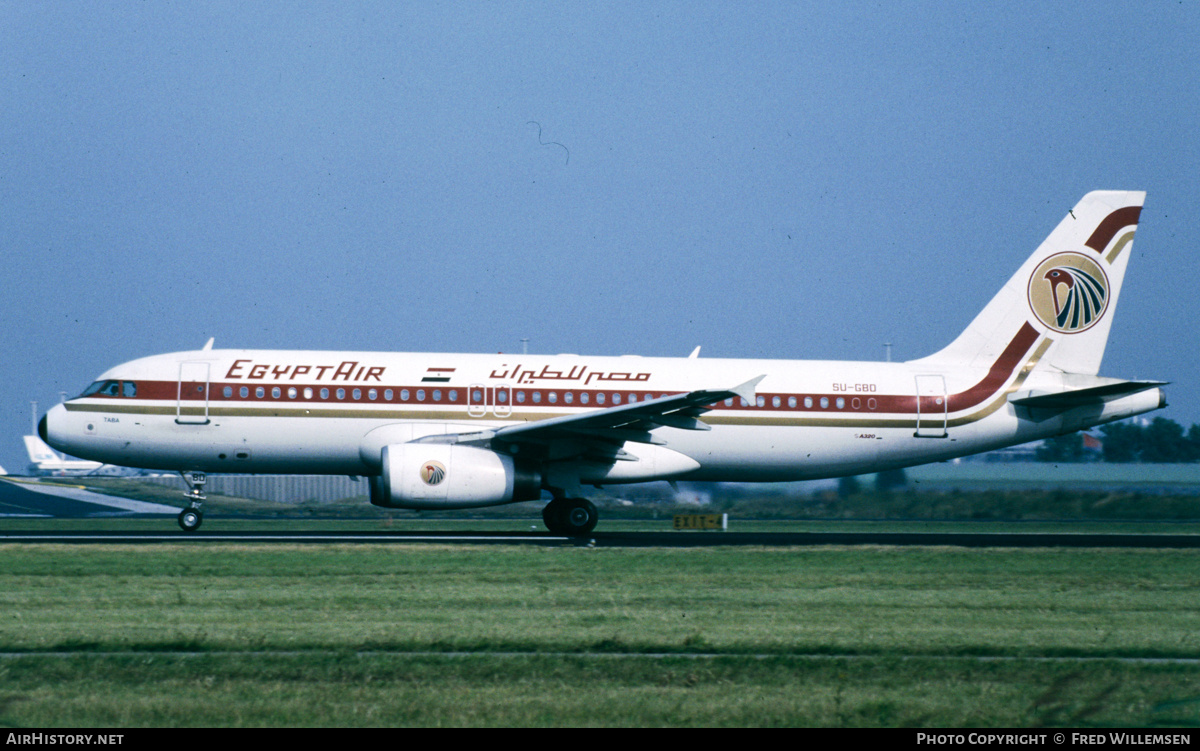 Aircraft Photo of SU-GBD | Airbus A320-231 | EgyptAir | AirHistory.net #557224