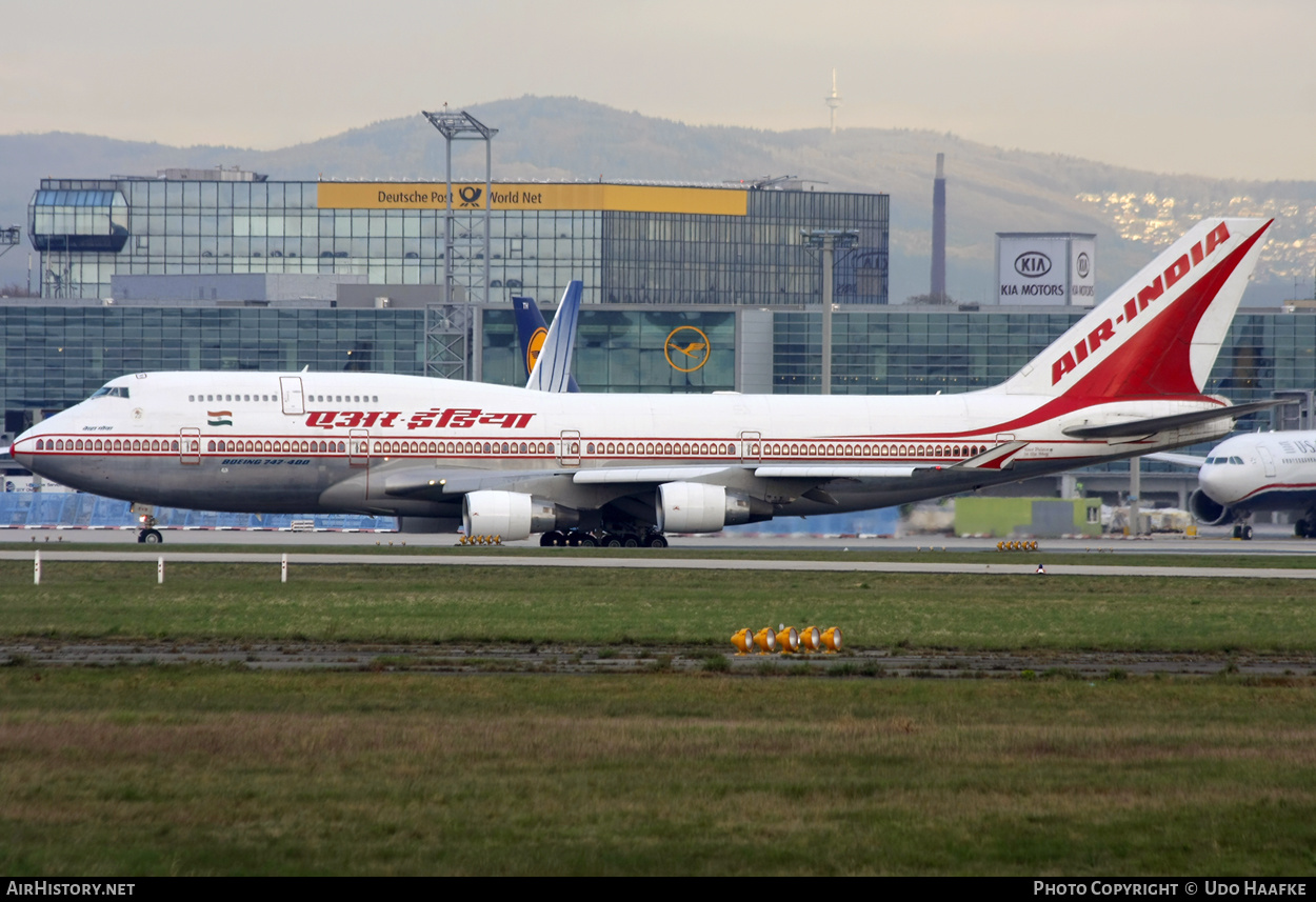 Aircraft Photo of VT-EVB | Boeing 747-437 | Air India | AirHistory.net #557231