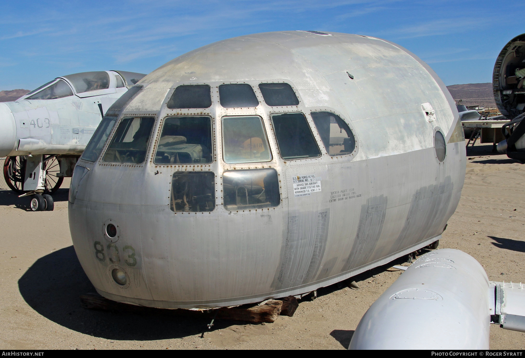 Aircraft Photo of 52-833 | Boeing KC-97L Stratofreighter | USA - Air Force | AirHistory.net #557268