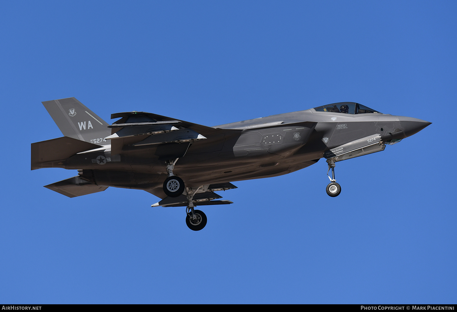 Aircraft Photo of 17-5274 | Lockheed Martin F-35A Lightning II | USA - Air Force | AirHistory.net #557269