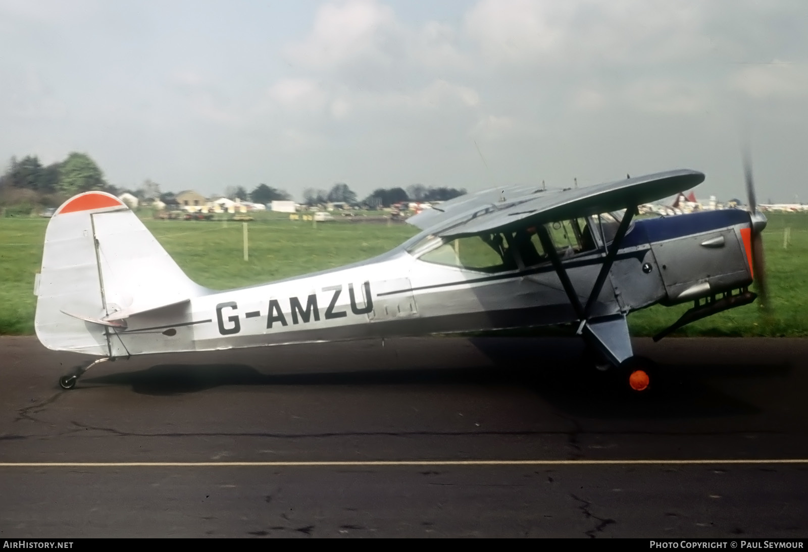 Aircraft Photo of G-AMZU | Auster J-5F Aiglet Trainer | AirHistory.net #557308