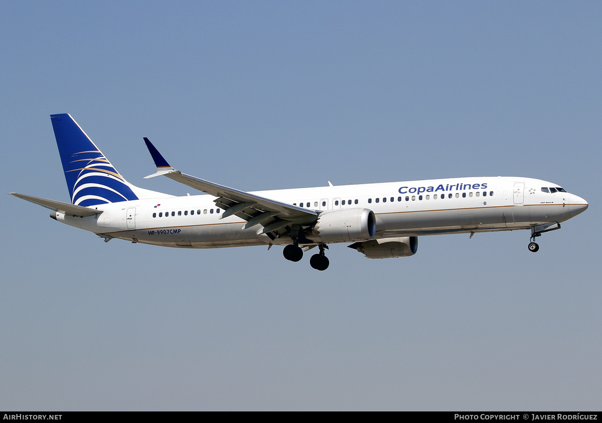 Aircraft Photo of HP-9907CMP | Boeing 737-9 Max 9 | Copa Airlines | AirHistory.net #557330