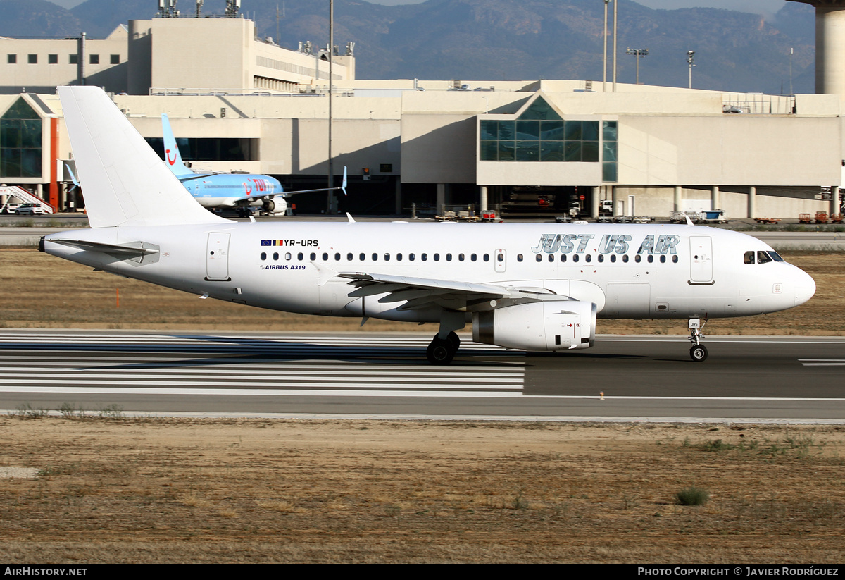 Aircraft Photo of YR-URS | Airbus A319-132 | Just Us Air | AirHistory.net #557343