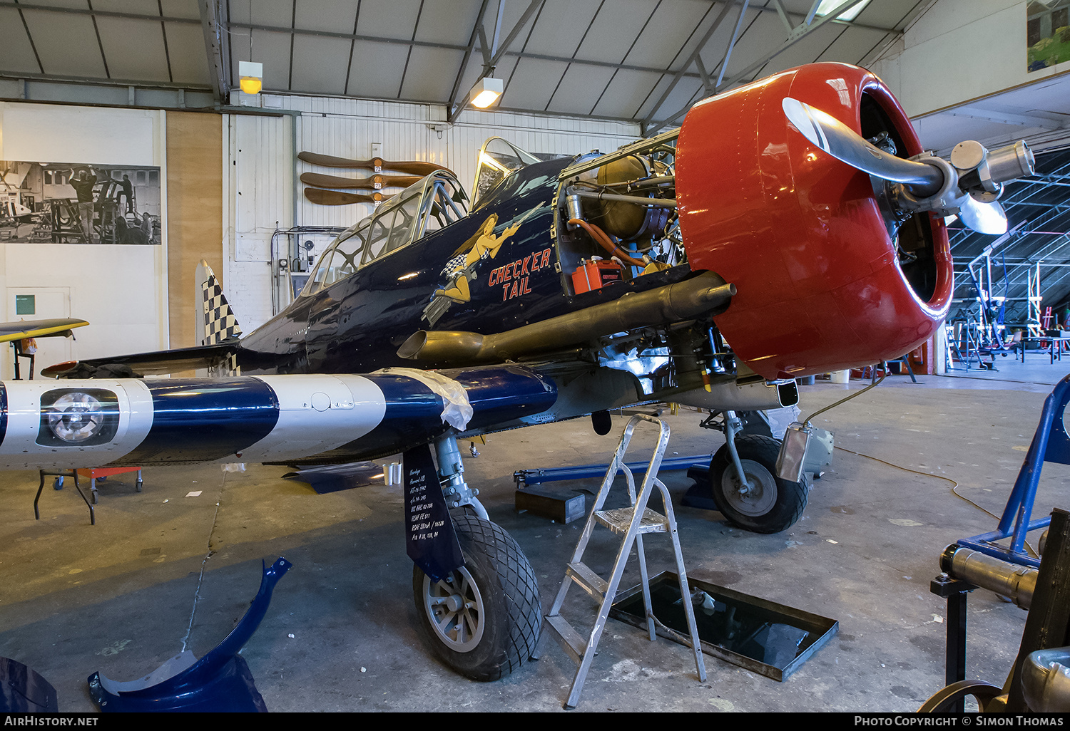 Aircraft Photo of G-CIUW | North American AT-16 Harvard IIB | USA - Air Force | AirHistory.net #557365