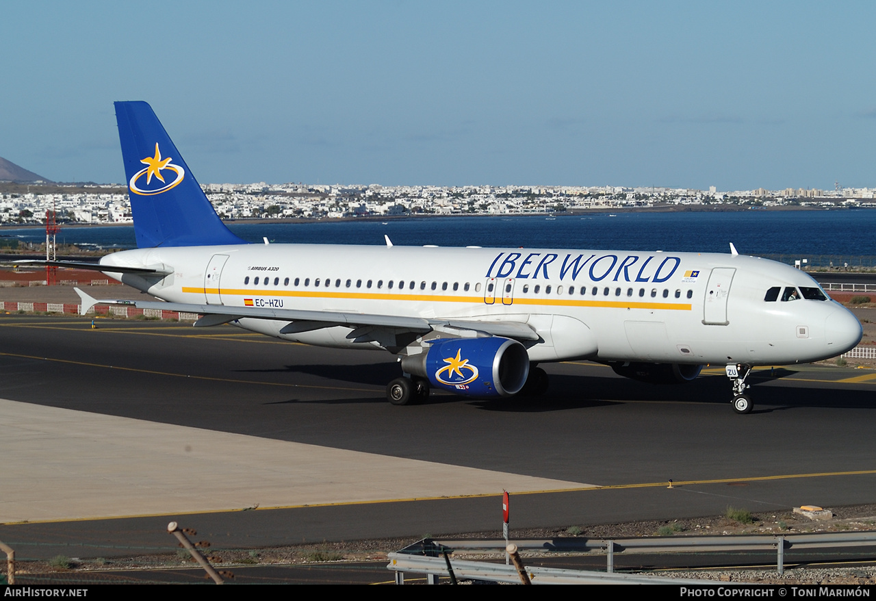 Aircraft Photo of EC-HZU | Airbus A320-214 | Iberworld Airlines | AirHistory.net #557368