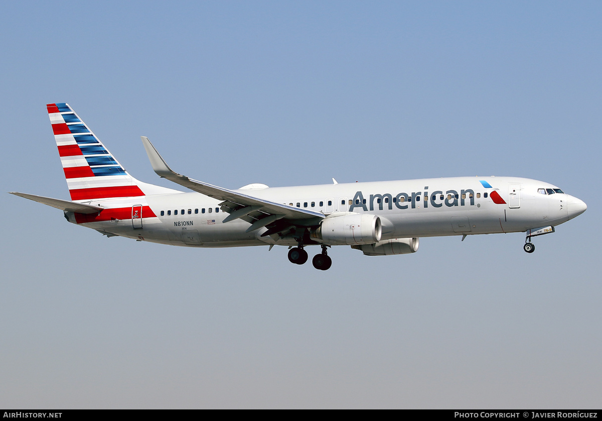 Aircraft Photo of N810NN | Boeing 737-823 | American Airlines | AirHistory.net #557401