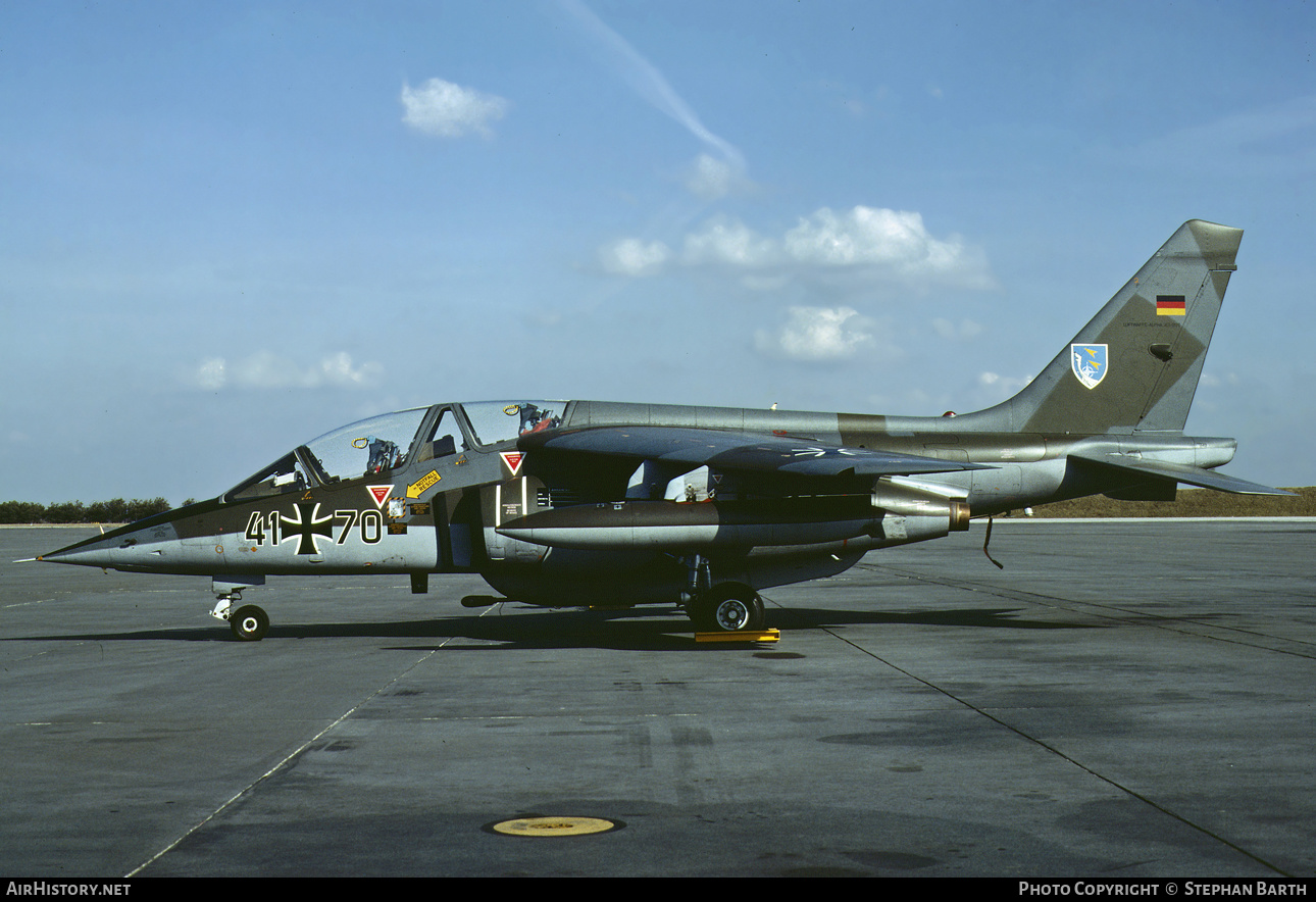 Aircraft Photo of 4170 | Dassault-Dornier Alpha Jet A | Germany - Air Force | AirHistory.net #557406