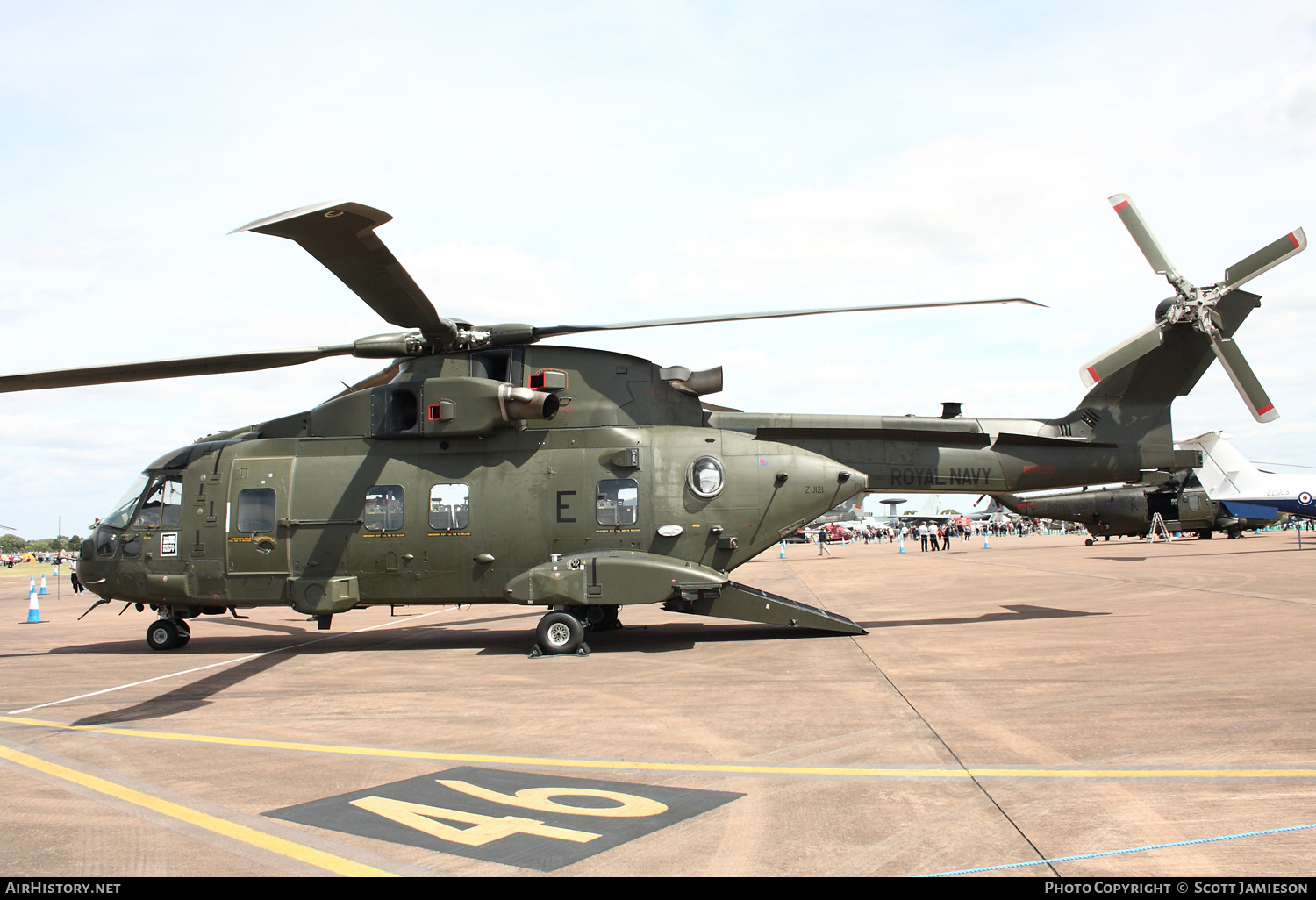 Aircraft Photo of ZJ121 | EHI EH101-411 Merlin HC3 | UK - Navy | AirHistory.net #557415