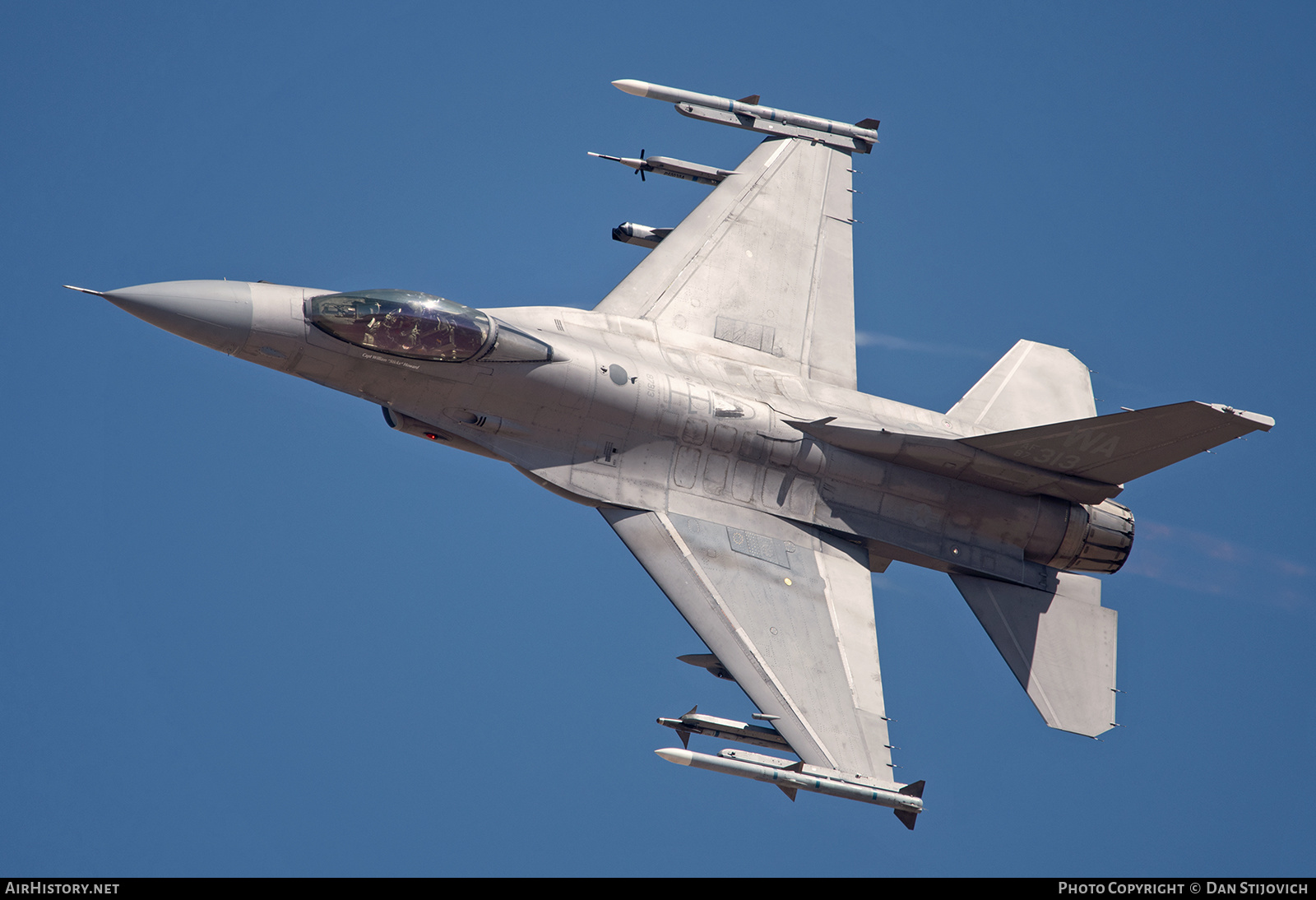 Aircraft Photo of 87-0313 / AF87-313 | General Dynamics F-16C Fighting Falcon | USA - Air Force | AirHistory.net #557419
