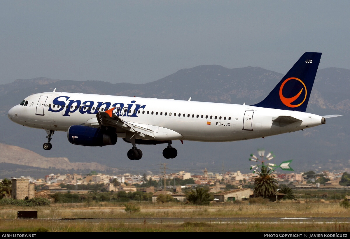 Aircraft Photo of EC-JJD | Airbus A320-232 | Spanair | AirHistory.net #557423