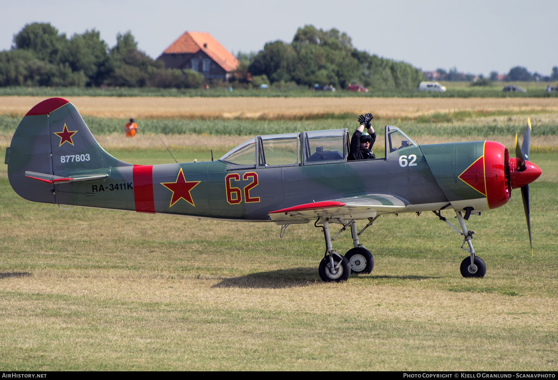 Aircraft Photo of RA-3411K | Yakovlev Yak-52 | Soviet Union - Air Force | AirHistory.net #557434