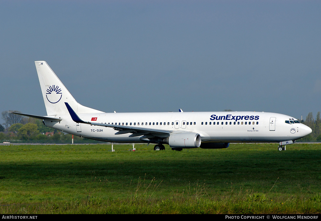 Aircraft Photo of TC-SUH | Boeing 737-8CX | SunExpress | AirHistory.net #557448