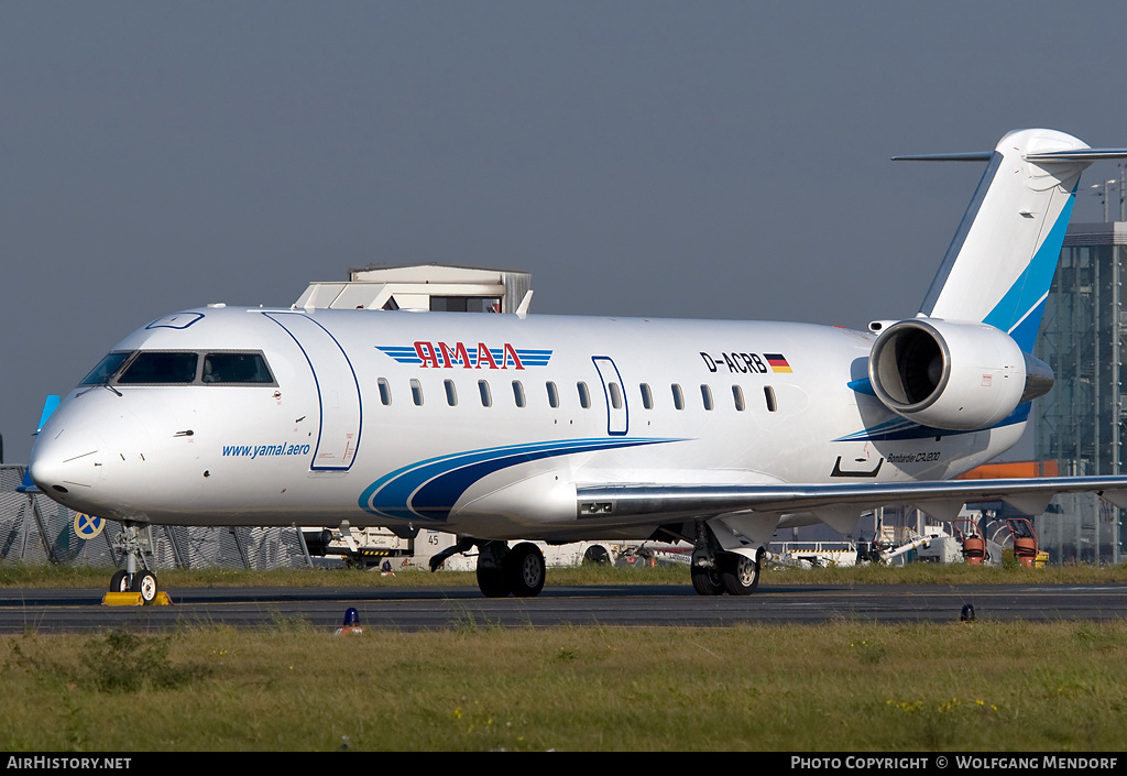Aircraft Photo of D-ACRB | Bombardier CRJ-200ER (CL-600-2B19) | Yamal Airlines | AirHistory.net #557450