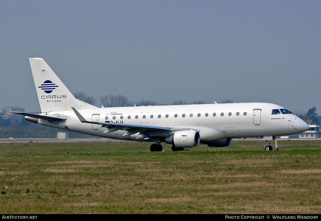 Aircraft Photo of D-ALIA | Embraer 170LR (ERJ-170-100LR) | Cirrus Airlines | AirHistory.net #557453