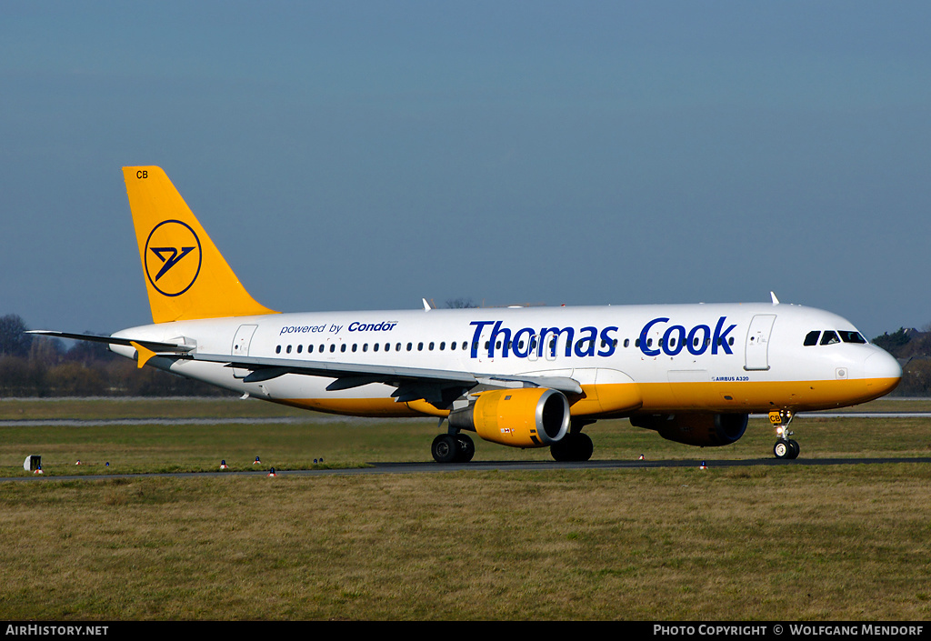 Aircraft Photo of D-AICB | Airbus A320-212 | Thomas Cook Airlines | AirHistory.net #557458
