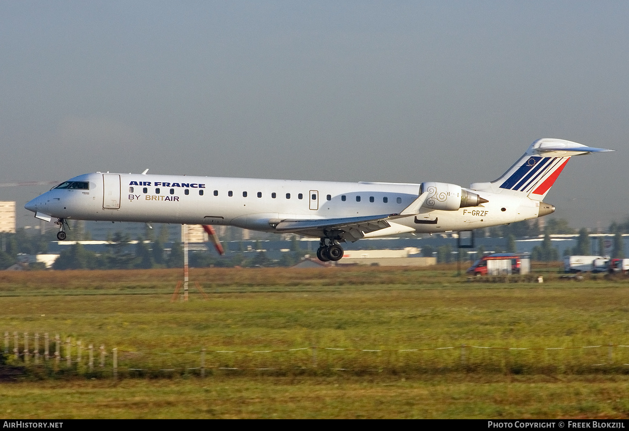 Aircraft Photo of F-GRZF | Bombardier CRJ-702 (CL-600-2C10) | Air France | AirHistory.net #557462