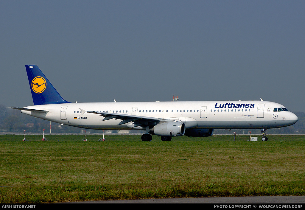 Aircraft Photo of D-AIRW | Airbus A321-131 | Lufthansa | AirHistory.net #557463