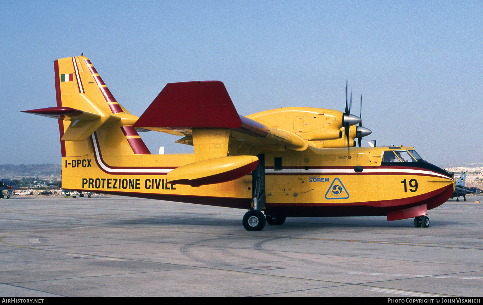 Aircraft Photo of I-DPCX | Bombardier CL-415 (CL-215-6B11) | Protezione Civile | AirHistory.net #557482