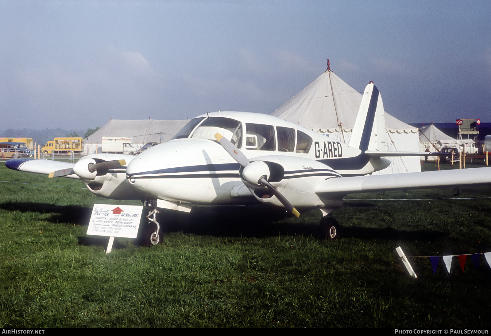 Aircraft Photo of G-ARED | Piper PA-23-160 Apache G | AirHistory.net #557497