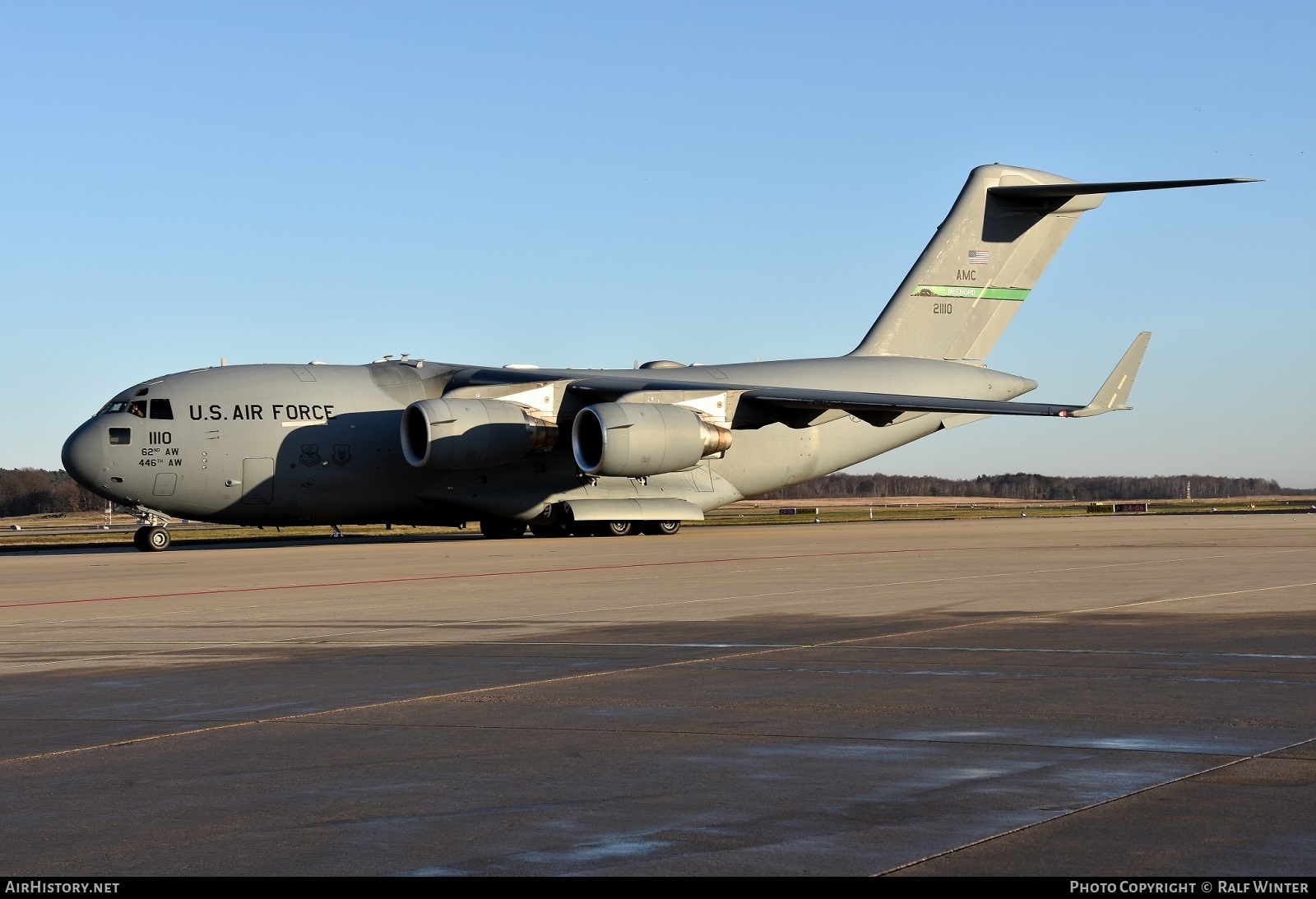 Aircraft Photo of 02-1110 / 21110 | Boeing C-17A Globemaster III | USA - Air Force | AirHistory.net #557500