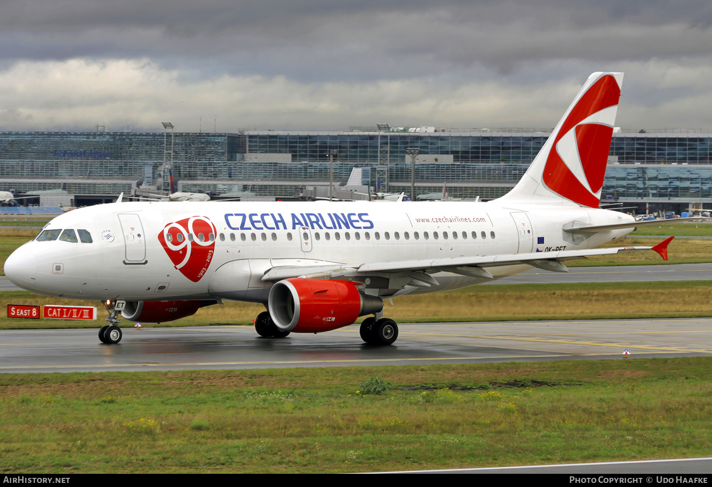 Aircraft Photo of OK-PET | Airbus A319-112 | ČSA - Czech Airlines | AirHistory.net #557501