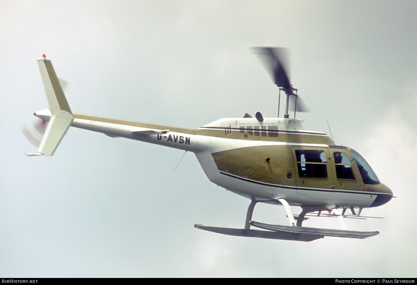 Aircraft Photo of G-AVSN | Bell AB-206B JetRanger II | AirHistory.net #557502