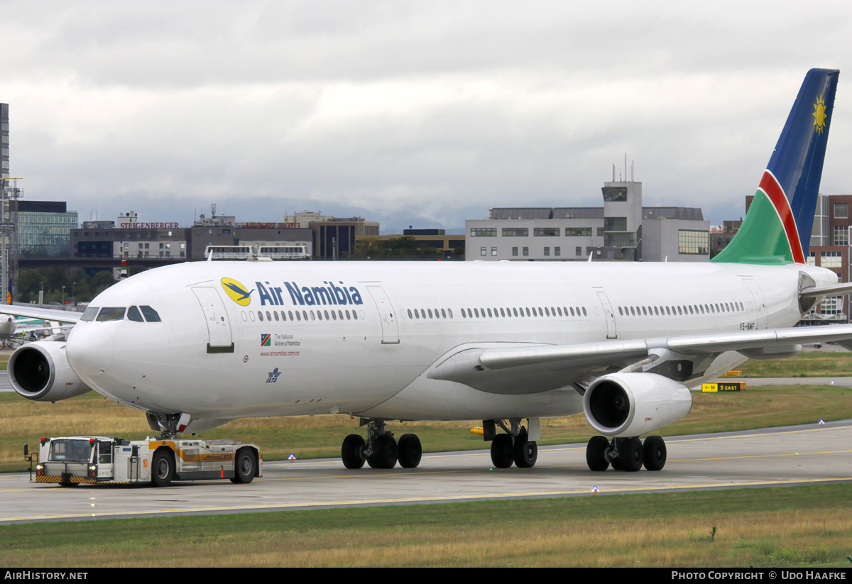 Aircraft Photo of V5-NMF | Airbus A340-311 | Air Namibia | AirHistory.net #557549