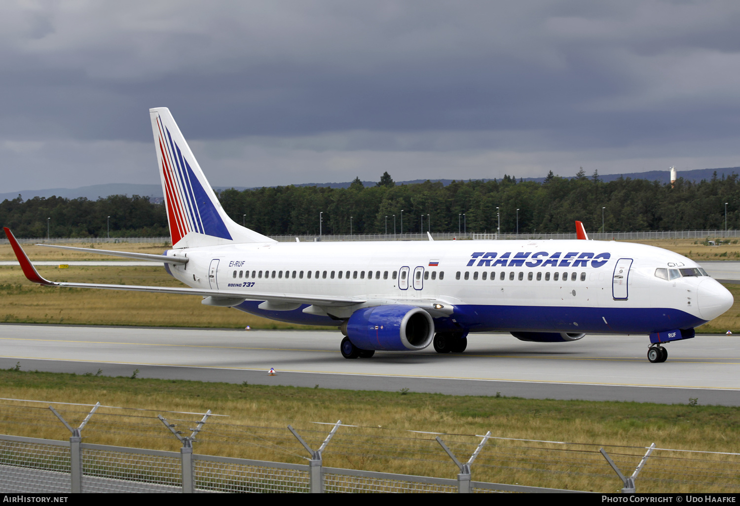 Aircraft Photo of EI-RUF | Boeing 737-85P | Transaero Airlines | AirHistory.net #557560