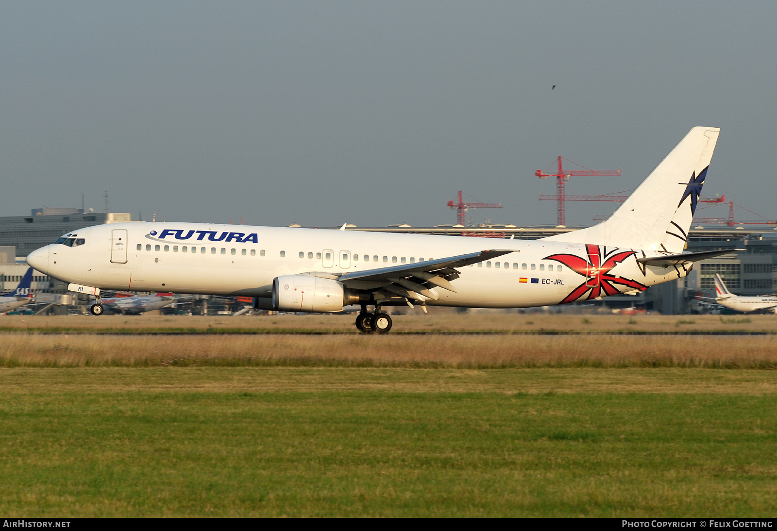 Aircraft Photo of EC-JRL | Boeing 737-86J | Futura International Airways | AirHistory.net #557568