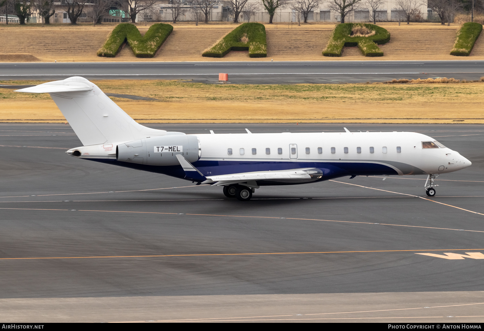 Aircraft Photo of T7-MEL | Bombardier Global 5000 (BD-700-1A11) | AirHistory.net #557573